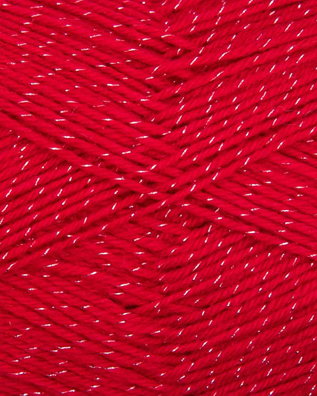 Hot Socks XMAS uni, 4-fach mit Glitter