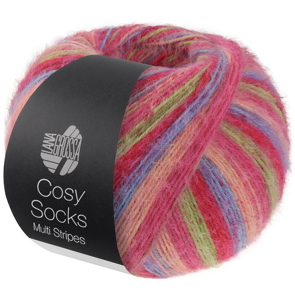 COSY SOCKS MULTI STRIPES