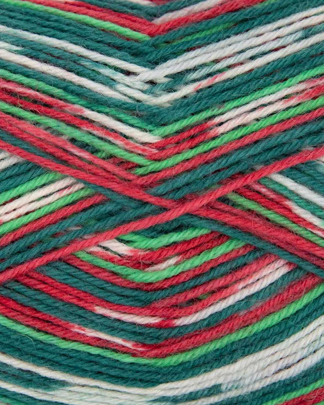 Hot Socks XMAS print, 4-fach