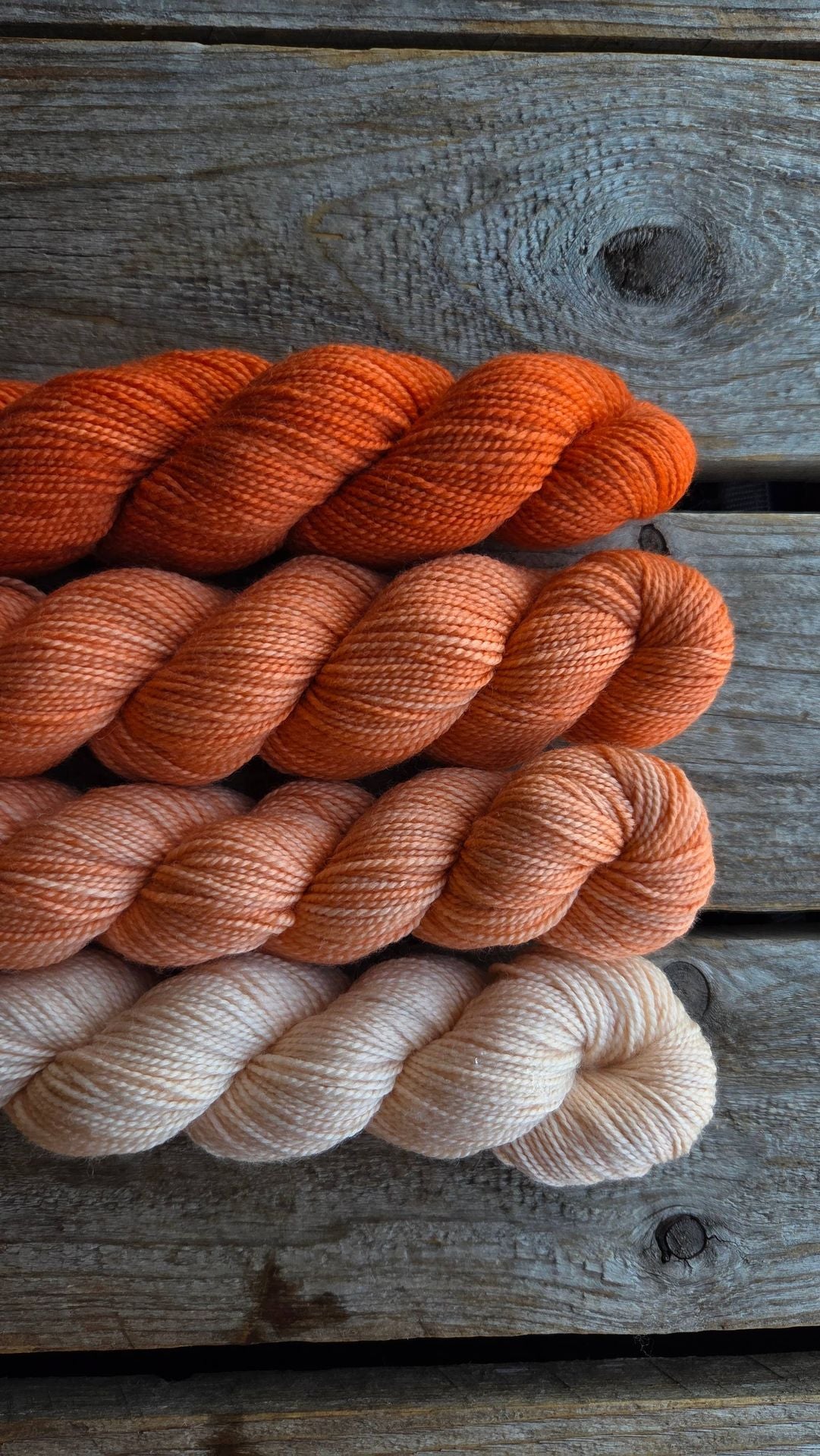 KPM Creamsicle Unifarbene Familie