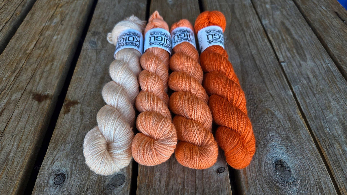 KPM Creamsicle Unifarbene Familie